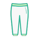 cotton-padded trousers Icon