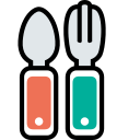 Spoon and fork Icon