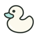Toy duck Icon