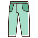 Cropped Trousers Icon