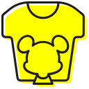 Mickey Mouse T-shirt Icon