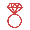 Diamond ring Icon