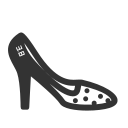High heels - Grey Icon