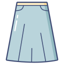 Half skirt Icon