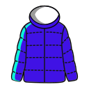 cotton-padded clothes Icon