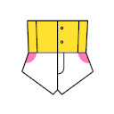 Waist pants Icon