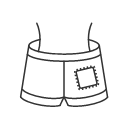 Trouser patch Icon