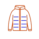 Down jacket Icon