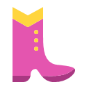 pink-boot Icon