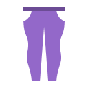 purple-fitted-pants Icon