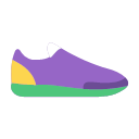 purple-running-shoe Icon