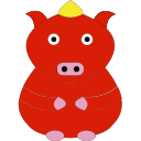 Toy pig Icon