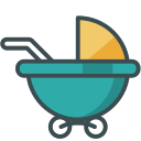 Baby stroller Icon