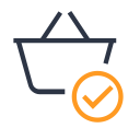 Select shopping basket Icon