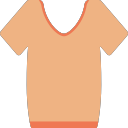 Peach collar coat Icon