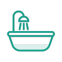 Baby bathtub Icon