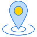 Business circle navigation Icon