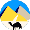Egypt - pyramids Icon