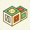 Square building block Icon