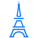 Tourism - Eiffel Railway Icon