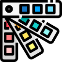 Pantone color card Icon