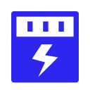Power consumption monitoring Icon