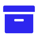 Project archives management Icon