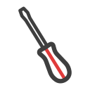 Slotted screwdriver Icon
