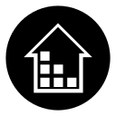 Material warehouse map Icon