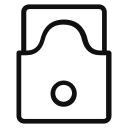 Audible and visual alarm Icon