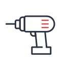 18 electric drill Icon