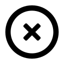 clear_circle_outlined Icon