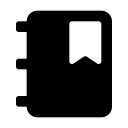 notebook_bookmarked Icon