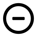 remove_circle_outlined Icon
