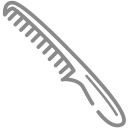 Comb (monochrome) Icon