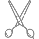Scissors (monochrome) Icon