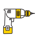 Electric hand drill Icon