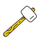 Floor hammer Icon
