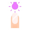 Bottom oil lamp Icon