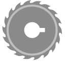 Saw blade 2 Icon