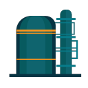 Oil storage equipment Icon