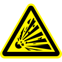 Beware of explosion Icon