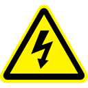 Danger! High Voltage Icon