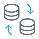 Data storage conversion Icon