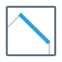 Extract boundary lines Icon