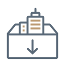 Inclined warehousing Icon