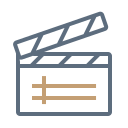 Large screen production Icon