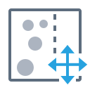Level shift symbol Icon