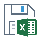 Save as Excel Icon