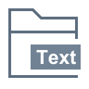 vector text Icon
